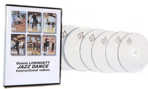 div Gianin LORINGETT 6 DVD danse jazz